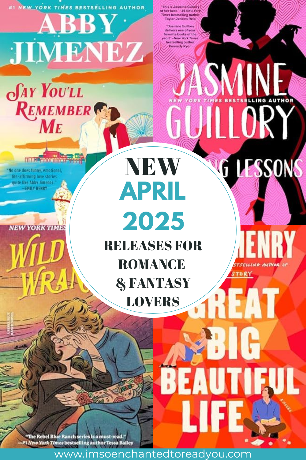 April 2025 Romance Book Releases You Need on Your TBR